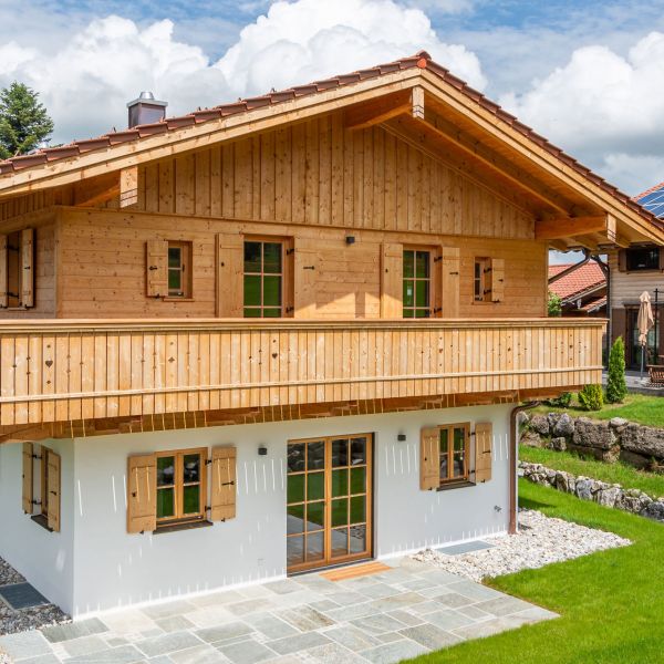 Zimmerei Balkon Holzbauweise